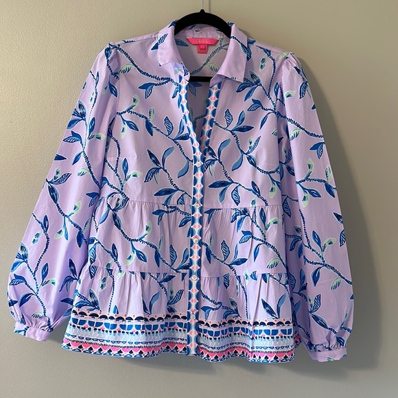 Lilly Pulitzer Top - Picture 3 of 9